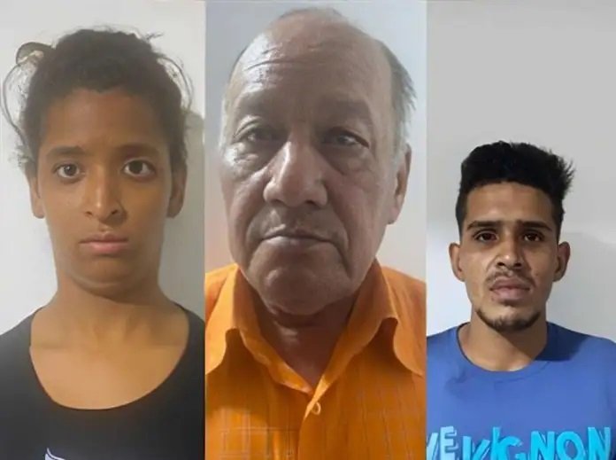 Tres aprehendidos por explotar y abusar sexualmente de una menor