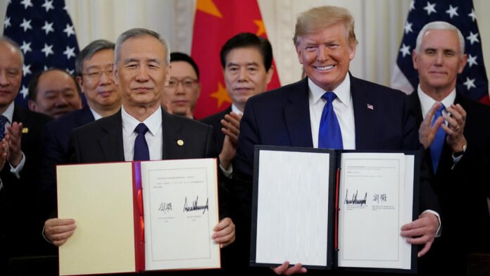 Trump anuncia que el acuerdo comercial con China ha sido firmado y prevé otro con la India