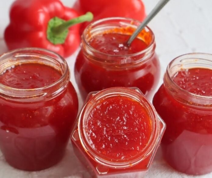Mermelada de pimiento rojo Mermelada de pimiento rojo