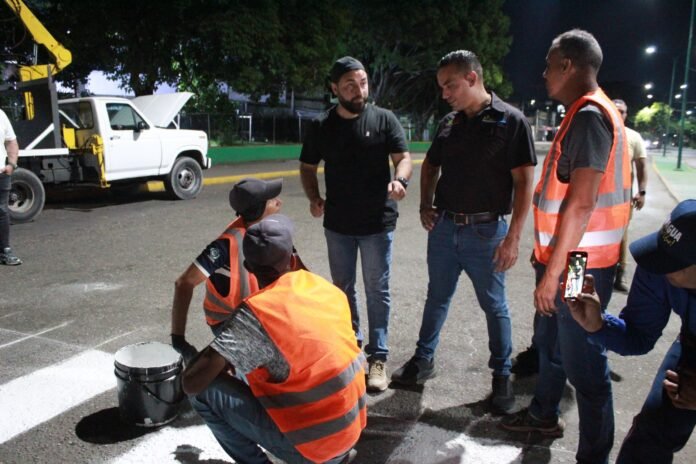 Alcalde Morales anunció colocación de 3 mil toneladas de asfalto